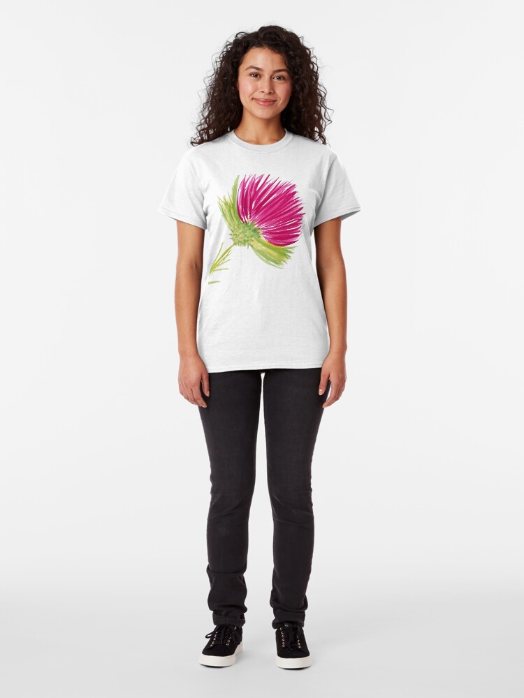 Alternate view of Brilliant Thistle Classic T-Shirt