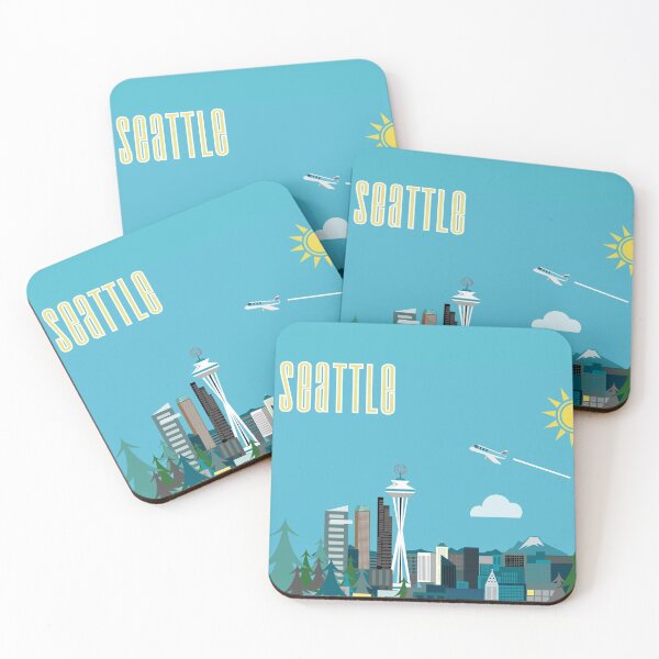 Item preview, Seattle Skyline designed and sold by Reidar2020.