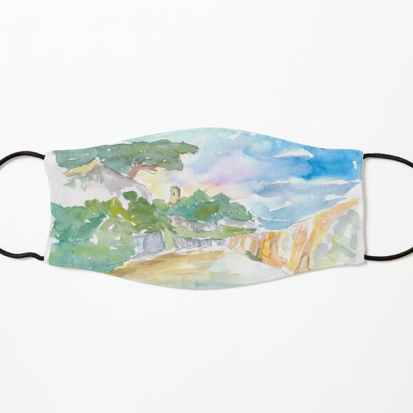 Guernsey Channel Islands Walk in the Sun Kids Mask