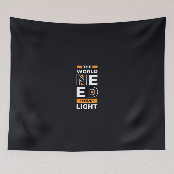Item preview, The World Need your Light designed and sold by CAsual-Fashion.