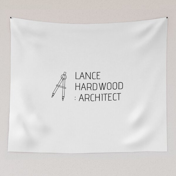 Item preview, Lance Hardwood Architect - How I Met Your Mother designed and sold by niamhconte.