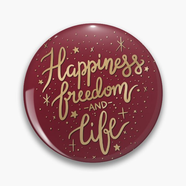 Item preview, Happiness Freedom & Life designed and sold by AliceCorsairs.