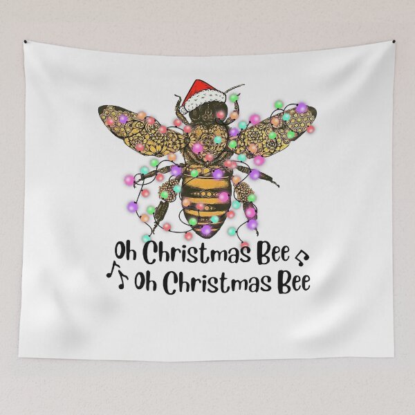 Item preview, Oh Christmas Bee - Bee Santa Hat - Bee Light Christmas  designed and sold by Peterson51.