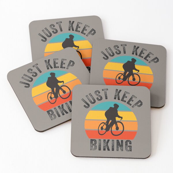 Item preview, Just Keep Biking designed and sold by aoichan3939.