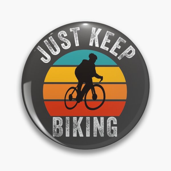 Item preview, Just Keep Biking designed and sold by aoichan3939.