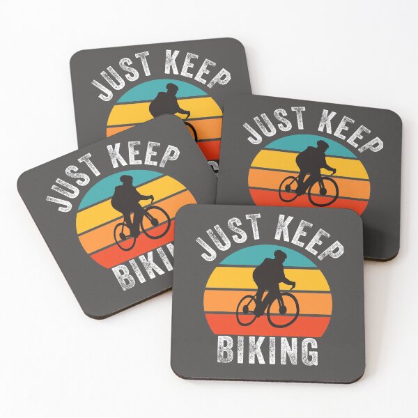 Item preview, Just Keep Biking designed and sold by aoichan3939.