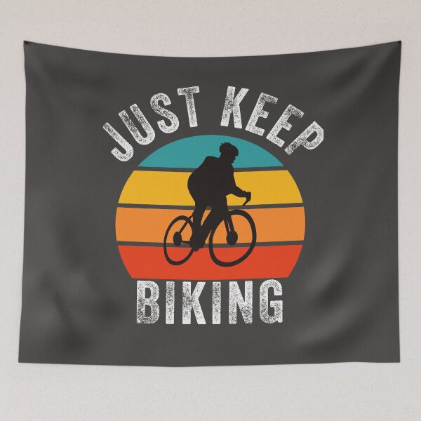Item preview, Just Keep Biking designed and sold by aoichan3939.