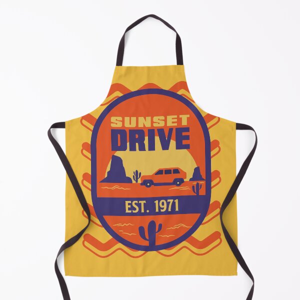 Item preview, Retro sunset drive designed and sold by Raseelvm.
