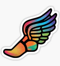 Tie Dye Track Chaussure Sticker