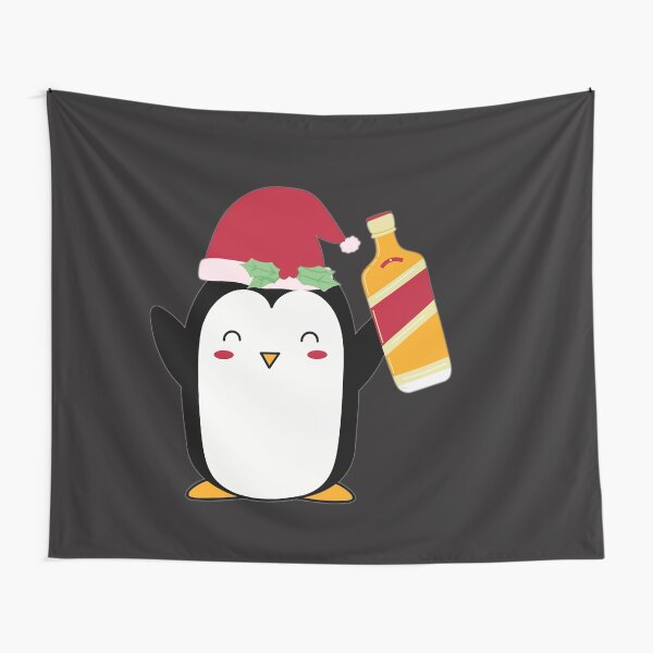 Item preview, Cute Christmas Penguin Character with Spirit! designed and sold by Nxt-Lvl-Awesome.