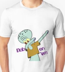 Dabbing Squidward Unisex T-Shirt