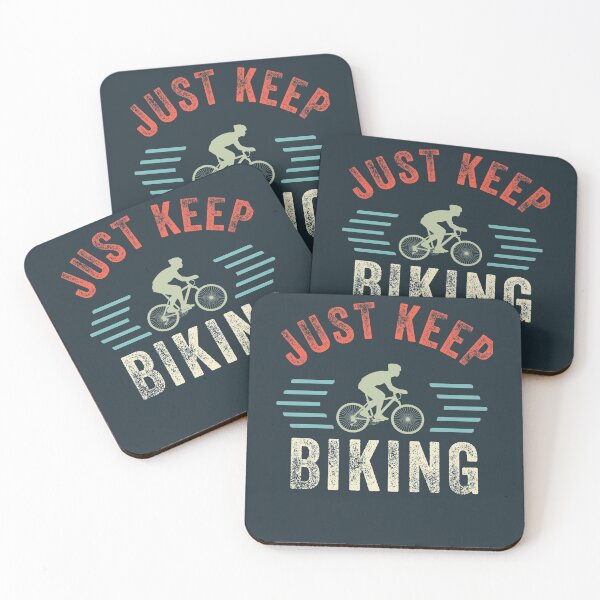 Item preview, Just Keep Biking designed and sold by aoichan3939.