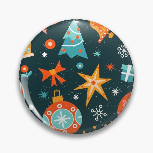 Item preview, Vintage Christmas Holiday Pattern designed and sold by Ester Arts.