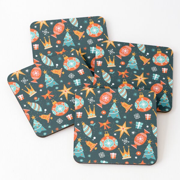 Item preview, Vintage Christmas Holiday Pattern designed and sold by Ester Arts.