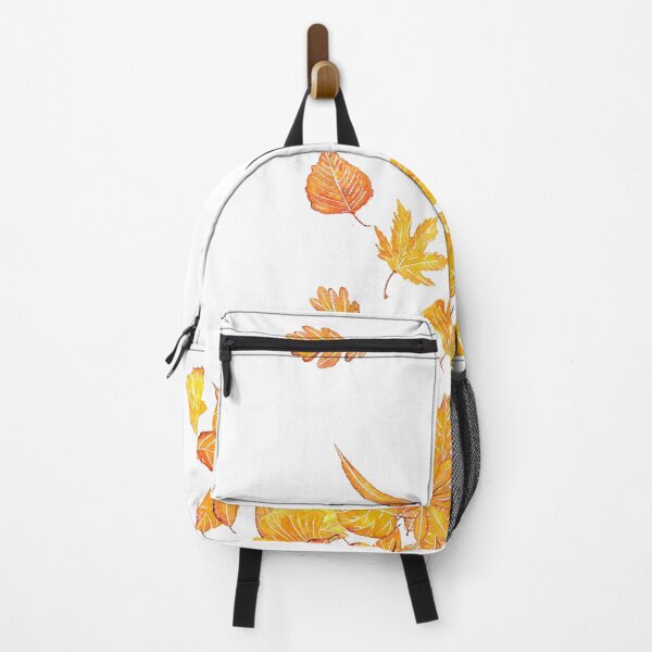 Item preview, hand painted falling yellow leaves watercolor designed and sold by ColorandColor.
