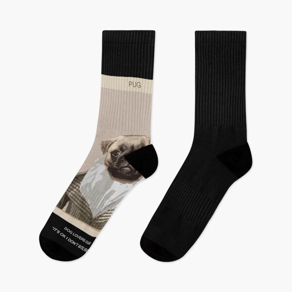 Item preview, The Pug Retro Hype designed and sold by Art-Tease.