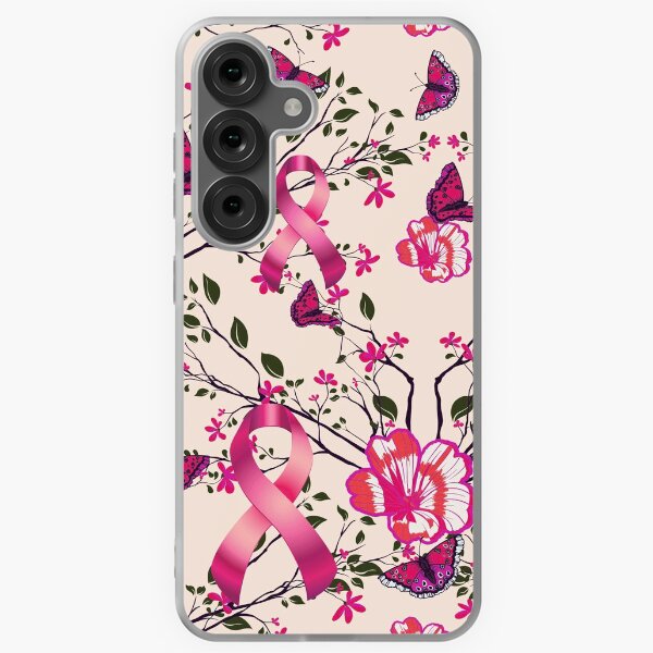 Item preview, BREAST CANCER FLOWER AND BUTTERFLY designed and sold by LQTDesigns.