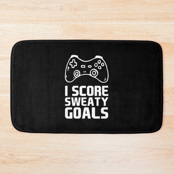 Item preview, FlFA 22 I Score Sweaty Goals Typical Gamer White v3 designed and sold by Saad Akchich.
