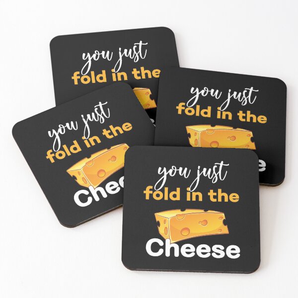 Item preview, Fold In The Cheese Funny Cheese meme designed and sold by Scratches Tees.