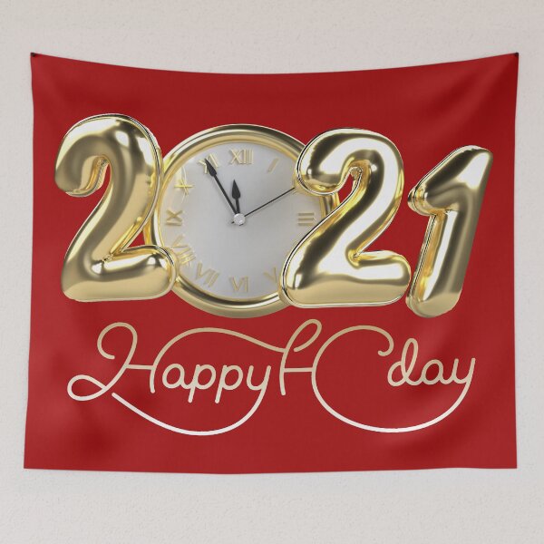 Item preview, 2021 Happy Holiday designed and sold by Tranguyen.