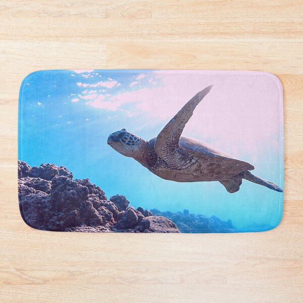 Item preview, Majestic Green Sea Turtle Swimming designed and sold by Felicity-K.