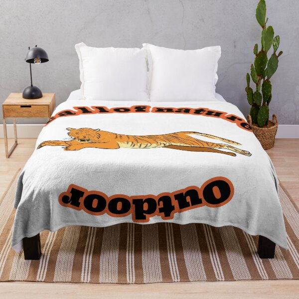 Item preview, Outdoor. Call of nature slogan. Jumping panther t-shirt | running tiger t-shirt designed and sold by KARTICK DUTTA.