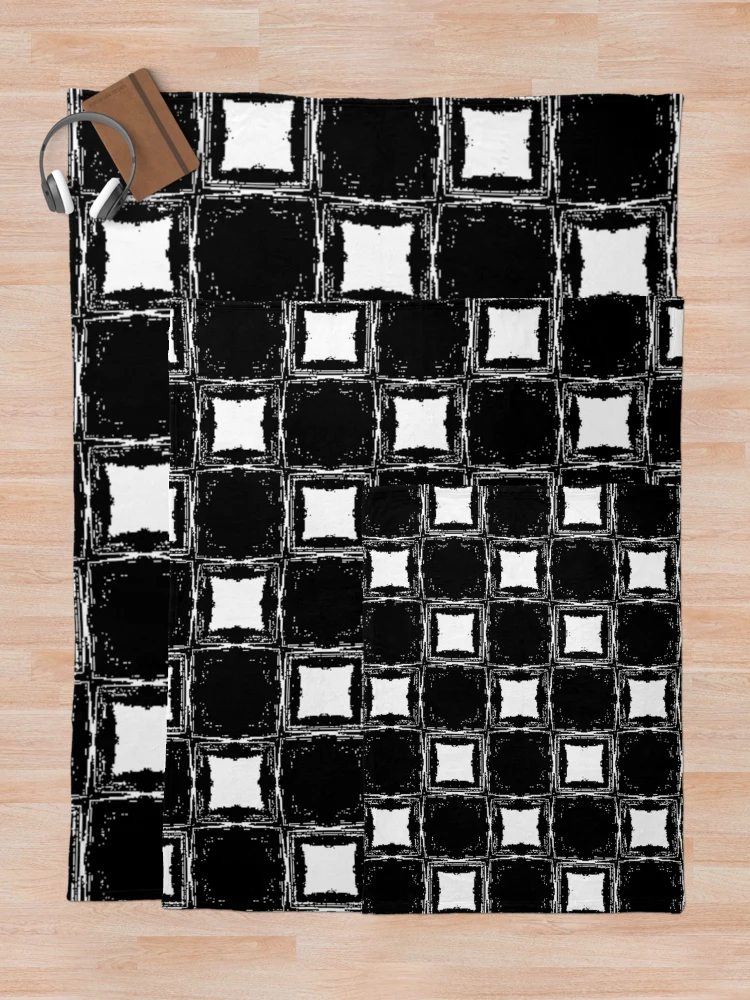 Thumbnail 5 of 6, Throw Blanket, Chess Board Pattern designed and sold by PrimeScripts.
