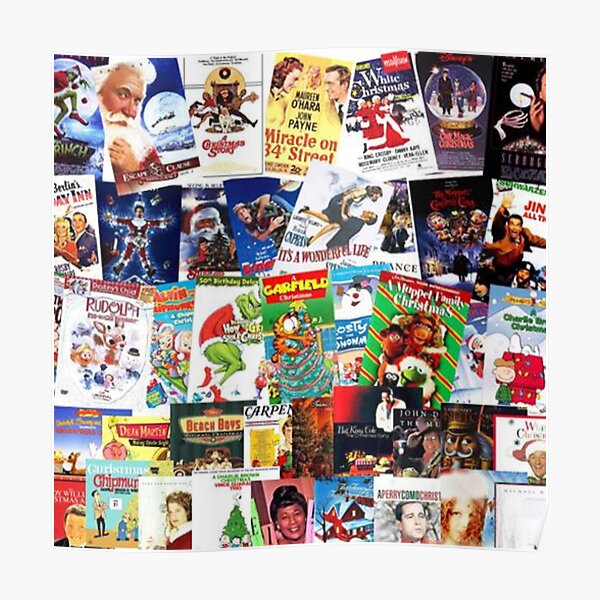 Christmas movie collage Christmas movie collage