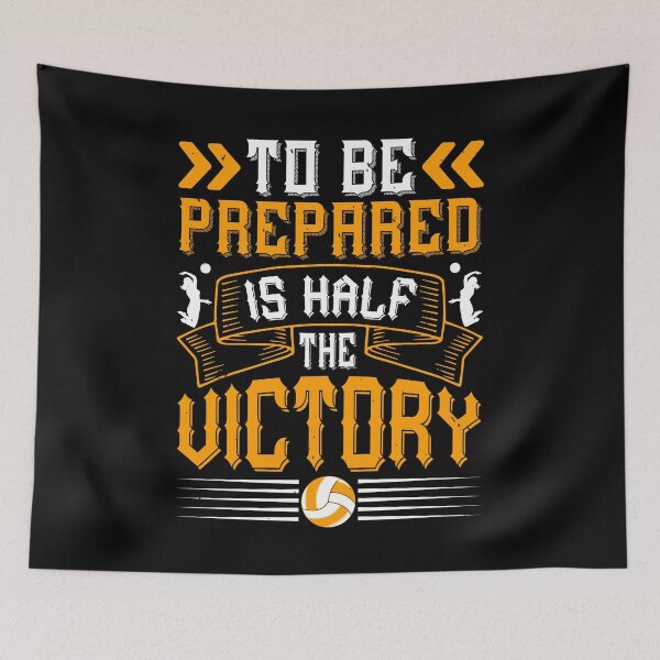 Item preview, To Be Prepared Is Half The Victory designed and sold by GoodVibeDesign.
