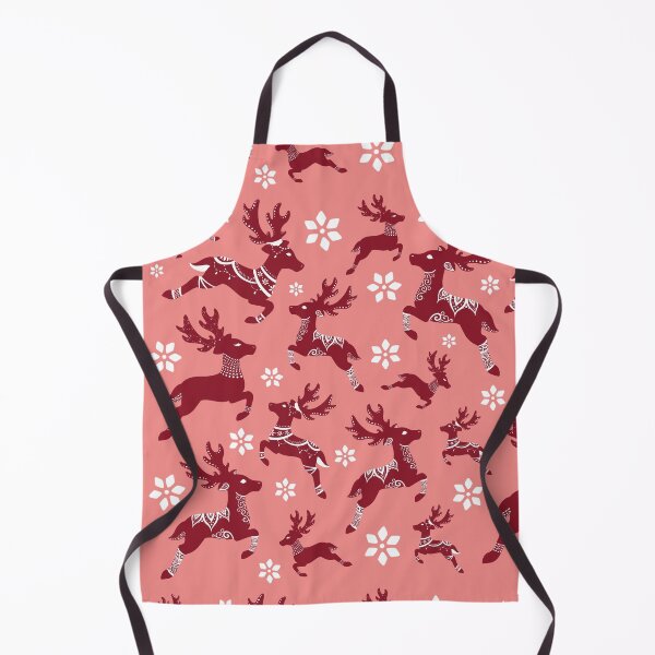 Item preview, Red Christmas Reindeer Pattern designed and sold by Lady-Lilac.