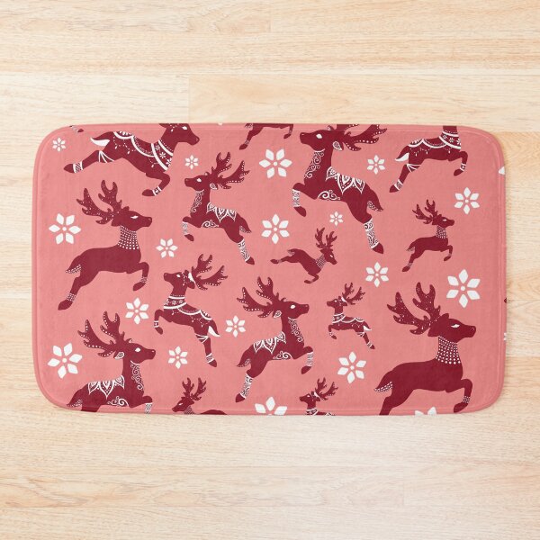 Item preview, Red Christmas Reindeer Pattern designed and sold by Lady-Lilac.