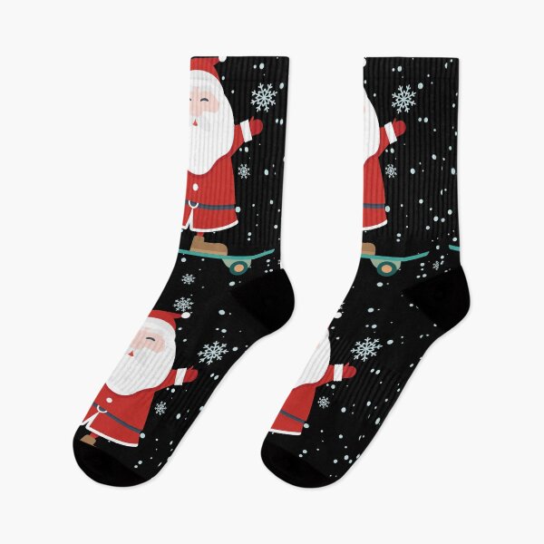 Item preview, Santa en patineta Navidad en patineta Santa Claus designed and sold by GravitiTees.