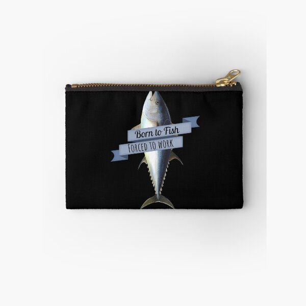 Item preview, Born to Fish, Forced to Work designed and sold by SilkTiger.