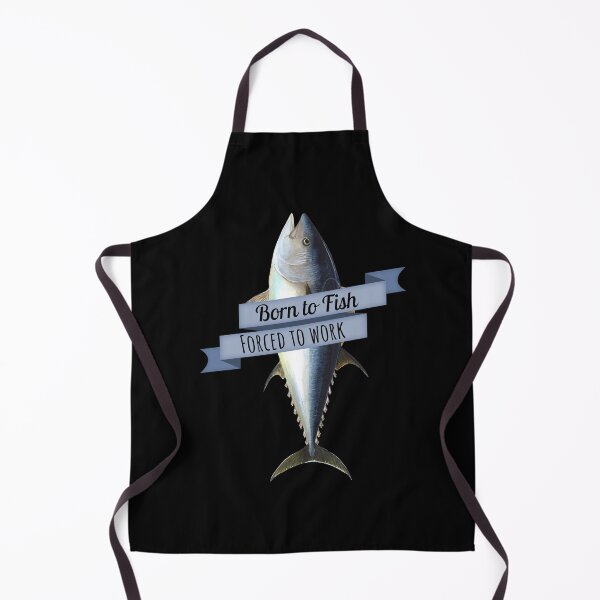 Item preview, Born to Fish, Forced to Work designed and sold by SilkTiger.