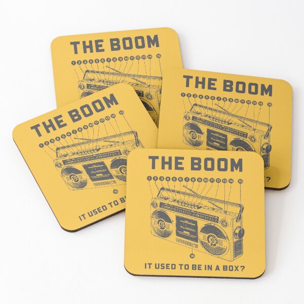 Item preview, Vintage Old School Boombox Pun designed and sold by Veewell.