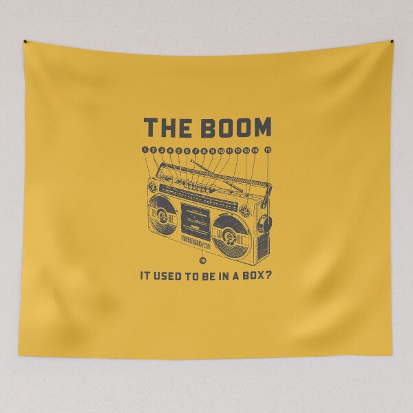 Item preview, Vintage Old School Boombox Pun designed and sold by Veewell.