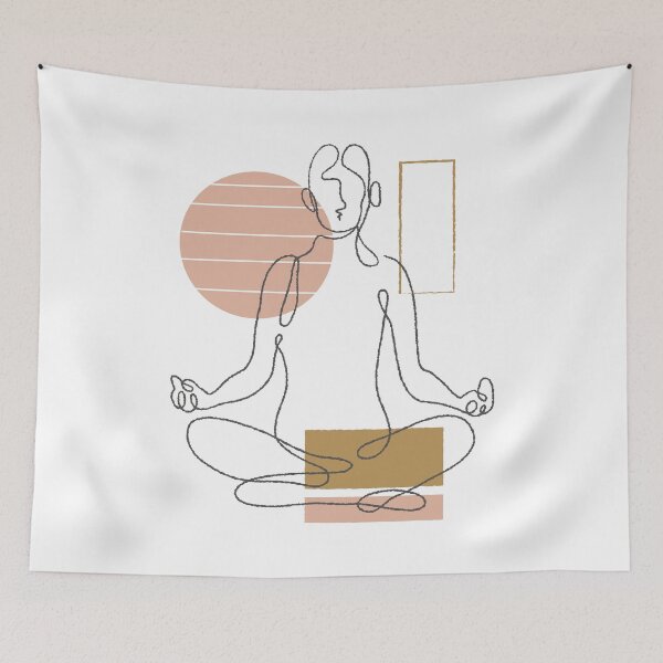 Item preview, Abstract yoga | meditation designed and sold by DerSenat.