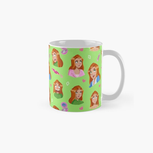Item preview, Totally Spies Sam Pattern (Green) designed and sold by beckyjenksart.