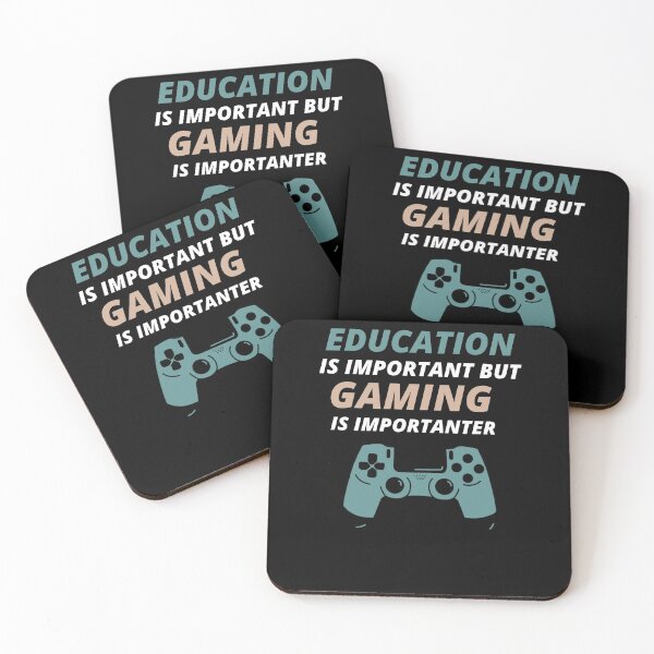 Item preview, Cool Education Is Important But Gaming Is Importanter designed and sold by YourEssentials.