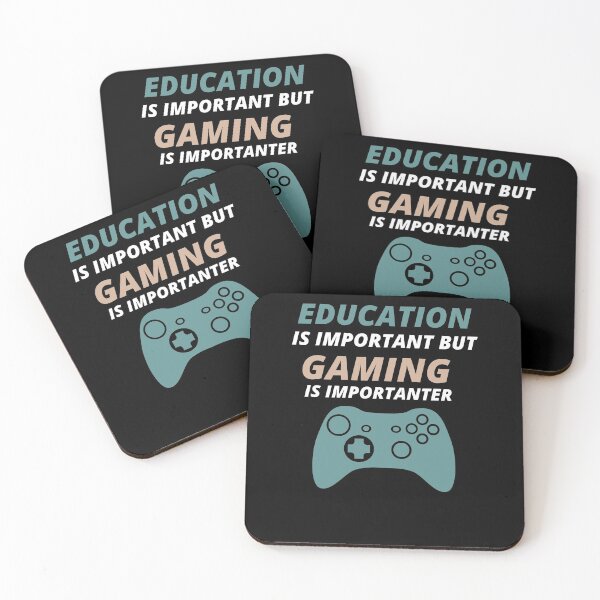 Item preview, Cool Education Is Important But Gaming Is Importanter designed and sold by YourEssentials.