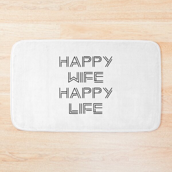 Item preview, Happy Wife Happy Life designed and sold by SciathDe.