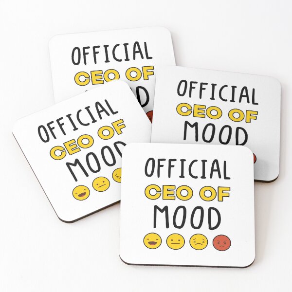 Item preview, CEO Of Mood Official CEO Funny designed and sold by Scratches Tees.