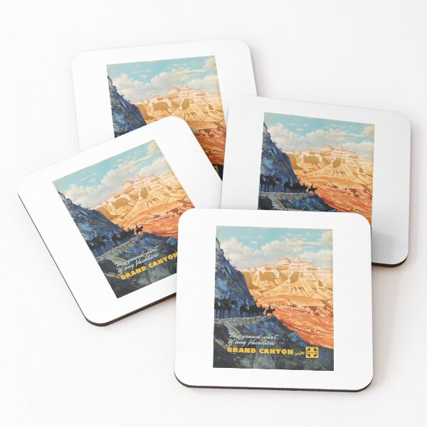 Item preview, retro iconic Grand Canyon designed and sold by CorasPosters.