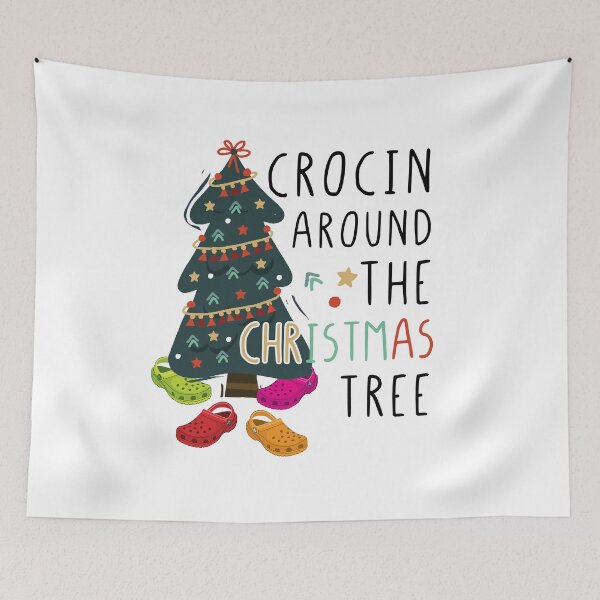 Item preview, Crocin Around The Christmas Tree Funny Xmas Pun designed and sold by Scratches Tees.