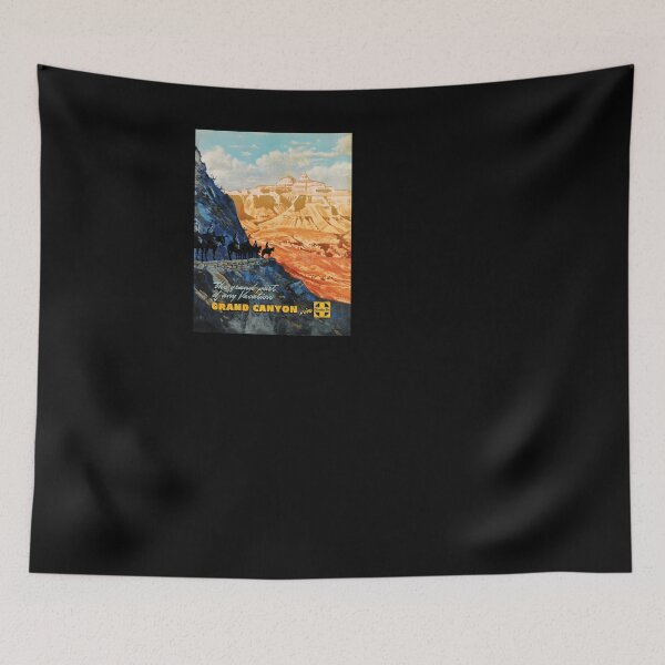 Item preview, retro iconic Grand Canyon designed and sold by CorasPosters.