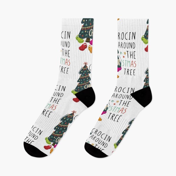 Item preview, Crocin Around The Christmas Tree Funny Xmas Pun designed and sold by Scratches Tees.