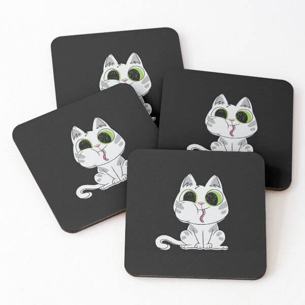 Item preview, Kitten eats mouse designed and sold by DerSenat.