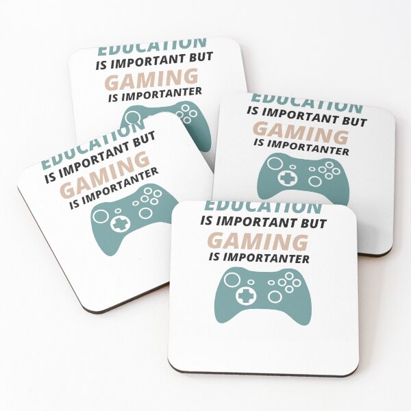 Item preview, Cool Education Is Important But Gaming Is Importanter designed and sold by YourEssentials.