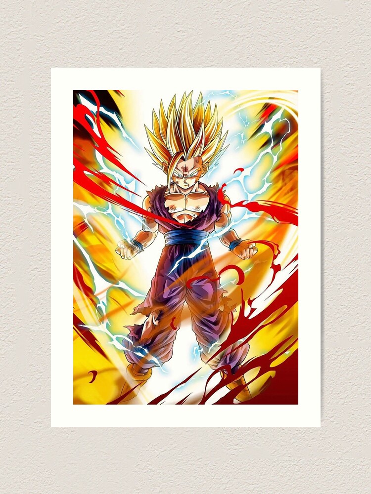 Son Goku Dragon Ball Z 32, an art print by Luong An - INPRNT