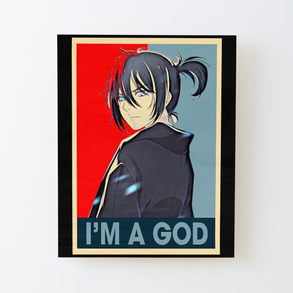 Japanese Art Yato God Noragami Anime Manga For Fans Wood Print by